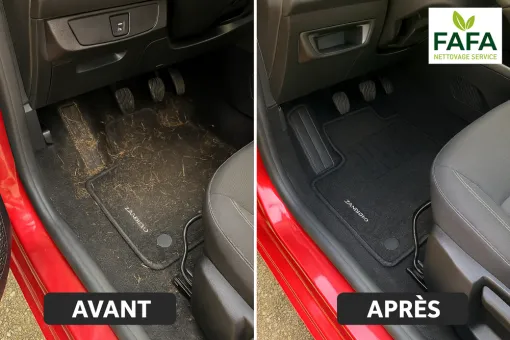 Nettoyage de voiture intérieure/extérieure  à domicile à Chatou, Sartrouville, Fafa Nettoyage Service